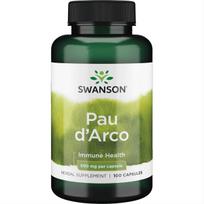 Swanson Pau D'arco kapsulės, N100