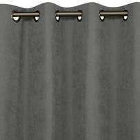naktine uzuolaida 140 x 270 - Naktinės užuolaidos Homede Milana, aukso/pilkos, 140 cm x 270 cm - 2 nuotrauka