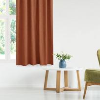 naktines uzuolaidos su ziedais - Naktinės užuolaidos Homede Milana, vario, 140 cm x 270 cm - 3 nuotrauka