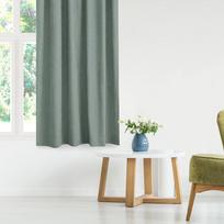 naktines uzuolaidos - Naktinės užuolaidos Homede Milana, mėtinė, 140 cm x 245 cm - 2 nuotrauka