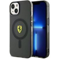 iphone 15 plus magsafe deklas - Ferrari "Translucent Magsafe iPhone 14 Plus" Black - 1 nuotrauka