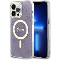 iphone 14 violetine - Guess "4G MagSafe iPhone 14 Pro Max" Purple - 1 nuotrauka