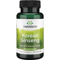 kapsules - Swanson Ženšenis 500MG N100 - 1 nuotrauka