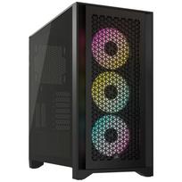 Corsair iCUE 4000D RGB Airflow Black (Juodas)