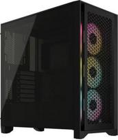 corsair 4000d - Corsair iCUE 4000D RGB Airflow Black (Juodas) - 2 nuotrauka