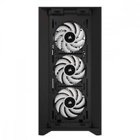 corsair 4000d - Corsair iCUE 4000D RGB Airflow Black (Juodas) - 5 nuotrauka