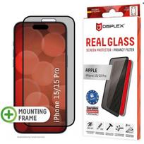 iphone 15 pro apsauginis privacy - Displex Real 3D Screen Privacy Apple iPhone 15/ 15 Plus - 1 nuotrauka
