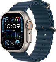 lte watches -  Apple Watch Ultra 2 GPS + Cellular, 49mm Titanium Blue Ocean Band LT, titano - 1 nuotrauka