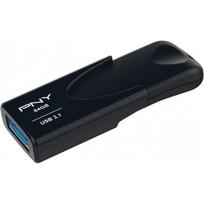 usb atmintine 1tb - PNY 1TB Attache 4 USB 3.1 Black - 1 nuotrauka