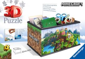 ravensburger 3d puzzle - RAVENSBURGER 3D dėlionė-daiktadėžė Minecraft, 216d., 11286 - 2 nuotrauka