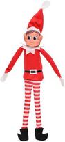 Elfas Winteria Elves Behavin´Badly, baltas/raudonas, 30 cm
