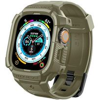 spigen rugged armor pro case - Spigen Rugged Armor Pro Apple Watch Ultra (49mm), žalia - 1 nuotrauka