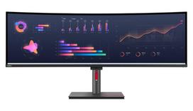 monitorius 4k 36 - Lenovo ThinkVision P49w-30 (49")  - 1 nuotrauka