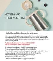 ml 350 gertuve -  Mother-K HUG Termo gertuvė su šiaudeliu (350 ml.),mėtinės spalvos - 6 nuotrauka