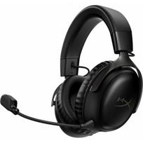 hyperx cloud iii wireless black - HyperX Cloud III Wireless Black (Juodos) - 1 nuotrauka