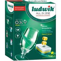 Ludwik All in One indaplovių tabletės, citrinų kvapo, 120 vnt.