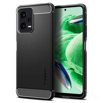 Spigen RUGGED ARMOR XIAOMI REDMI NOTE 12 5G | POCO X5 5G MATTE Juodas