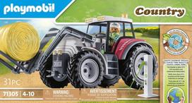 71305 PLAYMOBIL® Country, Didelis traktorius su priedais