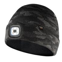 Kepurė Neo Cap su LED žibintuvėliu, dviejų sluoksnių, CAMO URBAN - Atgauk 20%