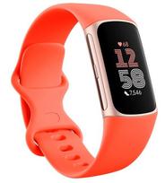 charge 6 fitbit - Fitbit Charge 6 Coral/ Champagne Gold - 1 nuotrauka
