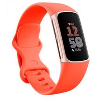 charge 6 fitbit - Fitbit Charge 6 Coral/ Champagne Gold - 2 nuotrauka