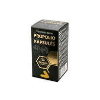 MEDICATA, propolio kapsulės, 290 mg, 40 kapsulių