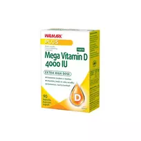 kapsules - WALMARK MEGA VITAMIN D 4000 IU FORTE, 90 kapsulių - 1 nuotrauka