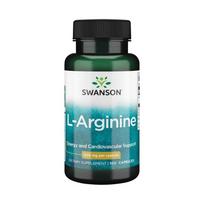 kapsules vyrams - SWANSON L-Argininas 500 mg, 100 kaps. - 1 nuotrauka