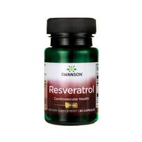 swanss - Swanson Resveratrolis 100MG, N30 - 1 nuotrauka