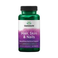 Swanson Hair, Skin & Nails N60 kapsulių