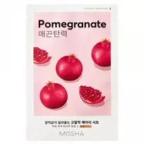 missha mask - Missha Airy Fit Sheet Mask Pomegranate lakštinė veido kaukė su granatų ekstraktu - 1 vnt. - 1 nuotrauka