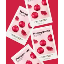 missha mask - Missha Airy Fit Sheet Mask Pomegranate lakštinė veido kaukė su granatų ekstraktu - 1 vnt. - 2 nuotrauka