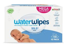 babos babos - Drėgnos servetėlės 12 x 60 vnt. Waterwipes - 1 nuotrauka
