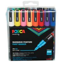 posca - Uni Posca - PC3M - Fine Tip Pen, 16 pc - 1 nuotrauka