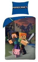 patalyne komplektas minecraft - Patalynės užvalkalų komplektas vaikams Minecraft, įvairių spalvų, 140x200 cm - 2 nuotrauka