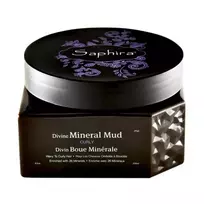 SAPHIRA kaukė-mineralinis purvas plaukams DIVINE, 250 ml
