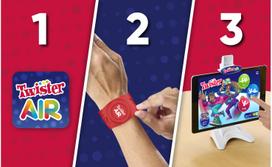 zaidimas twister - HAS Vakarėlių žaidimas „Twister Air“ - 2 nuotrauka