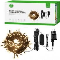 girliandos 20m - Lempučių girlianda Woox Smart Christmas LED Lighting String R5168, 20 m, šiltai balta - 2 nuotrauka