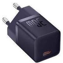 Baseus GaN5 30W Mini, USB Type C, violetinė, 30 W