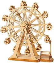 3d zaisl - Robotime Ferris Wheel 3D delionė, 120 vnt - 2 nuotrauka