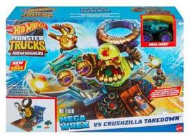hot wheels garazas - Lenktynių trasa Hot Wheels Monster Trucks - 2 nuotrauka
