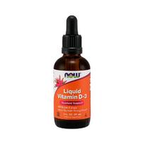 NOW Liquid Vitamin D-3, skystis, 59 ml