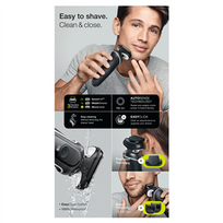 braun barzdaskute - Braun Series 5 51-W1500s - 5 nuotrauka