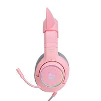 ausines rozines - Onikuma K9 RGB Pink (Rožinės) - 4 nuotrauka