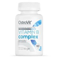 b complex vitaminai - OstroVit Vitamin B Complex, 90 tablečių - 1 nuotrauka
