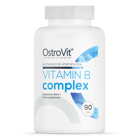 b complex vitaminai - OstroVit Vitamin B Complex, 90 tablečių - 2 nuotrauka
