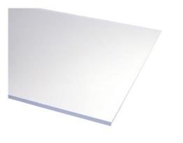 Polistireno stiklas GUTTAGLISS POLYESTER, lygus, opalo sp., 2,5 x 500 x 1000 mm