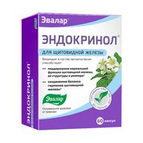 Evalar endokrinol 275 mg, 60 kapsulių
