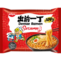 Greitai paruošiami makaronai NISSIN, Demae Ramen Sesame, 100 g