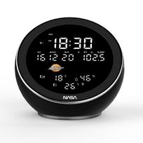 meteorologine stotele - Nasa WSP1500 black Weather Station/Speaker BT Moon - 1 nuotrauka